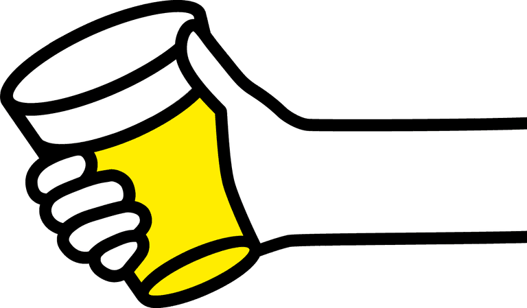 Right beer mug